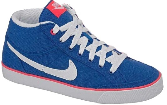 NIKE  Capri 3 Mid TXT GS Youth Sneakers   BLUE 38