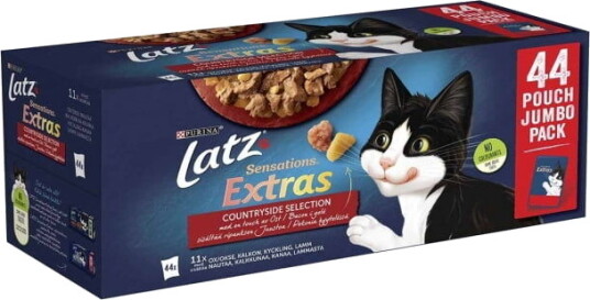 Purina Latz Våtfôr Countryside Selection Multipack 44 x 85 g for Katt Purina Latz Våtfôr Countryside Selection Multipack 44 x 85 g for Katt