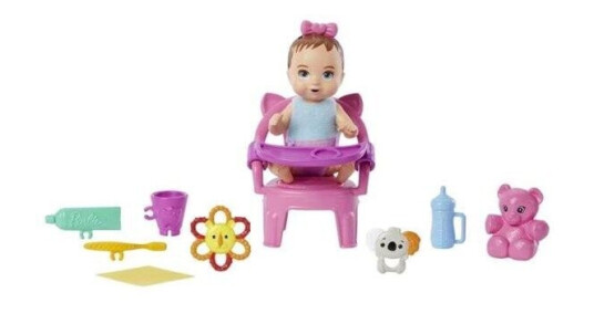 Barbie Doll And Accessories Skipper Babysitter First Tooth Playset