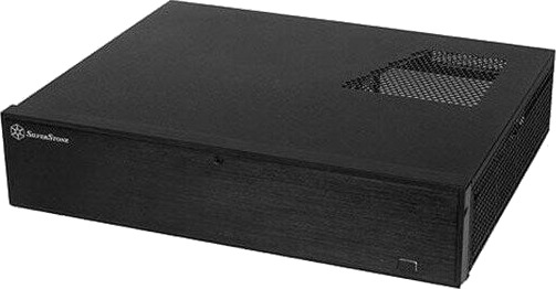 SilverStone ML04 Mini Tower Kabinett for Micro-ATX og Mini-ITX Svart