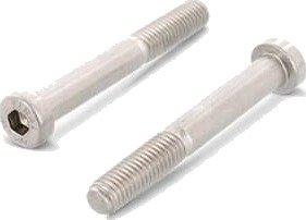 Schäfer & Peters 798424  4 Sekskanthullskrue MLC6S A2, DIN 7984 M4 x 4 mm, 1000-pakning, Innfesting