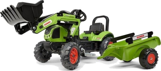 Falk Claas Arion 410 Frontlaster med Tilhenger Falk Claas Arion 410 Frontlaster med Tilhenger