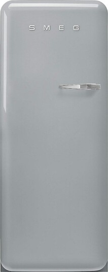 Smeg 50's Style Kombiskap med Fryser Sølv FAB28LSV6