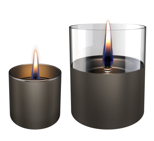 Tenderflame Lilly 8 & 10 lykt gun metal