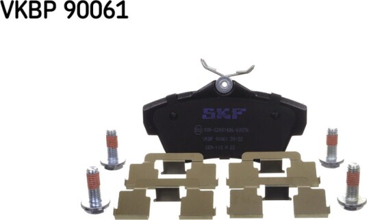 Bremseklosser SKF VKBP 90061