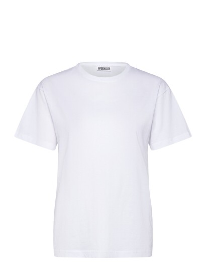 Weekday Cotton T Shirt White XXS