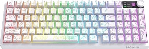 ONIKUMA MT902 Gamingtastatur Hvit MT902 White ONIKUMA MT902 Gamingtastatur Hvit MT902 White