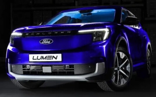 Lumen grillkit Ford Explorer EV 2024+. 22 304 lumen. Diskret og pen montering.