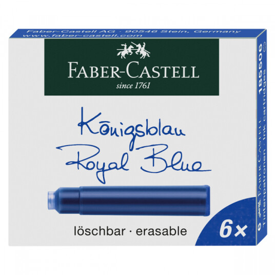 Faber-Castell Refill 6-pack Blå