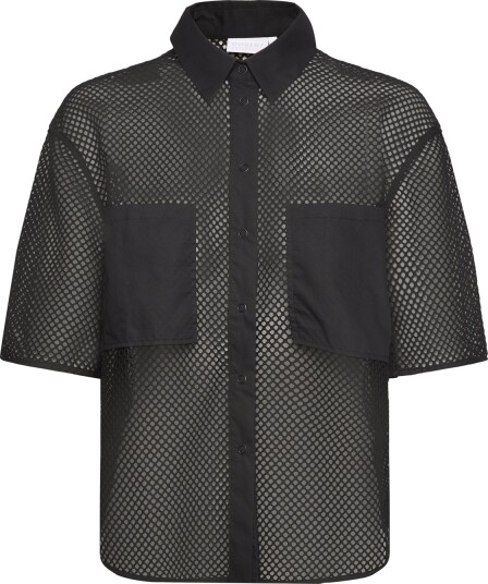 Coster Copenhagen Mesh Shirt Black 34