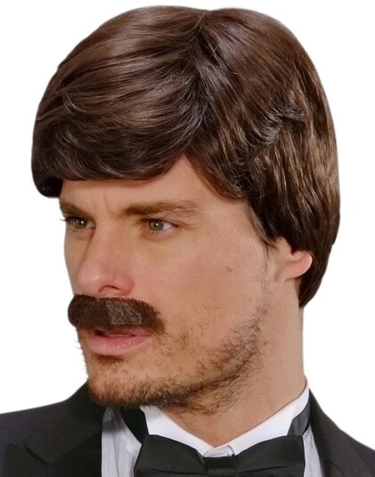 Brun George Deluxe Parykk Kan Styles! Brun George Deluxe Parykk Kan Styles!