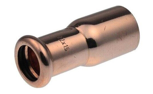 Vsh Fabrieken Xpress copper straight connector fø 22xø28 Vsh Fabrieken Xpress copper straight connector fø 22xø28