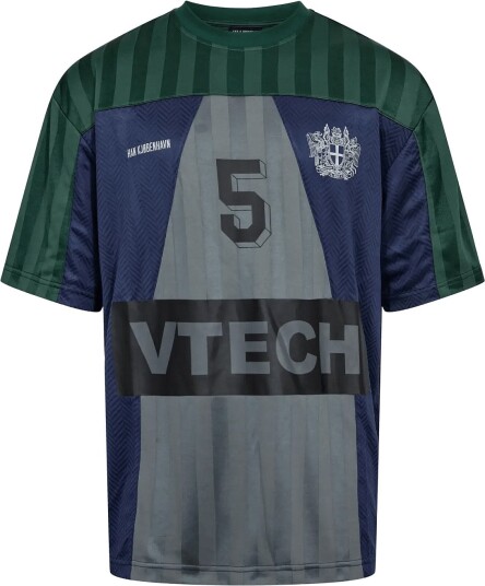 HAN Kjøbenhavn Club Oversized Tee   DEEP GREEN   S