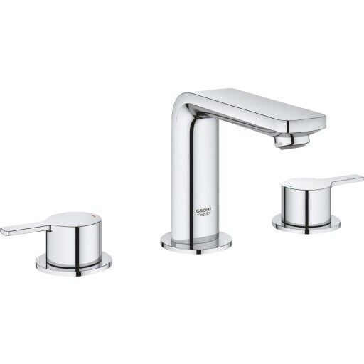 GROHE LINEARE M 3-HULLS SERVANTBATTERI KROM