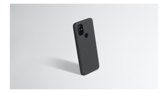 OnePlus Nord N10 5G Bumper Case - Svart Polykarbonat Mobildeksel