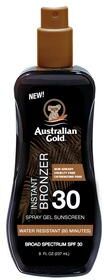 Australian Gold Solkrem Spray Gel med Instant Bronzer SPF 30 237 ml