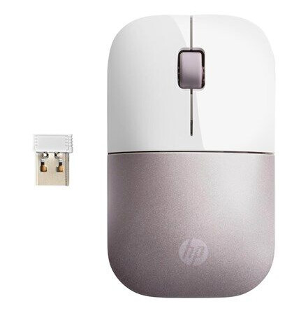 HP Z3700 Trådløs Mus 2.4 GHz Hvit - Optisk med USB Mottaker