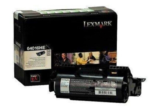 Lexmark 64016HE Toner Black - Laser toner Svart Lexmark 64016HE Toner Black - Laser toner Svart