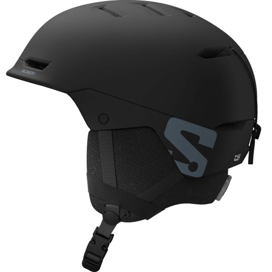 Salomon Husk Skihjelm Junior Black 54-56 cm Salomon Husk Skihjelm Junior Black 54-56 cm