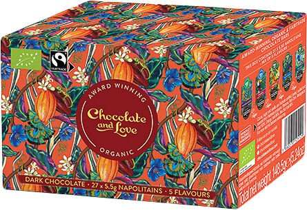 Cacao Oasis Ballotin Box fra Chocolate and Love - 148 g