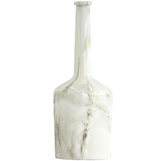 Polspotten Heritage Whiskey Lysestake Hvit