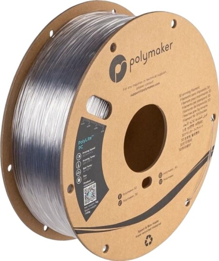 Polymaker Polylite Pc 1Kg 1.75Mm Gjennomsiktig