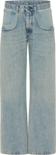 Maison Margiela Dame Jeans Blå W28,