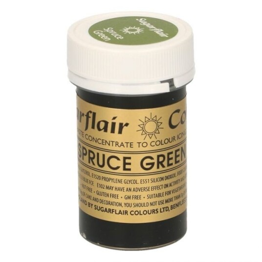 Sugarflair Pastafarge Spruce Green 25g 