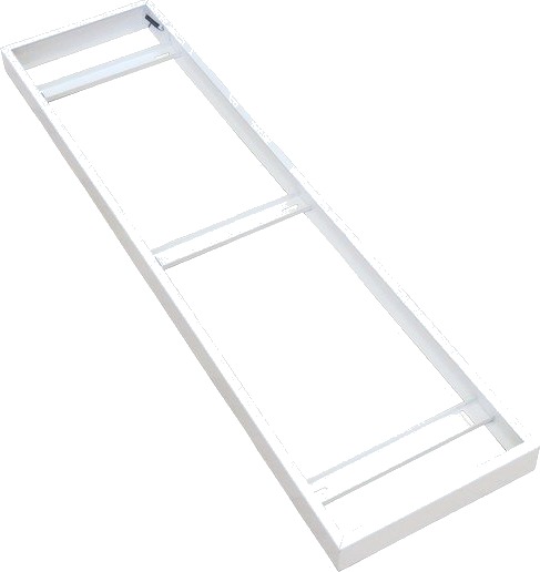 Ramme til 120x30 LED panel   Leveres samlet hvit kant