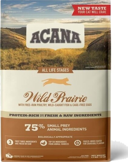 Acana Wild Prairie Kattemat 1,8 kg - Kornfritt Tørrfôr for Katter