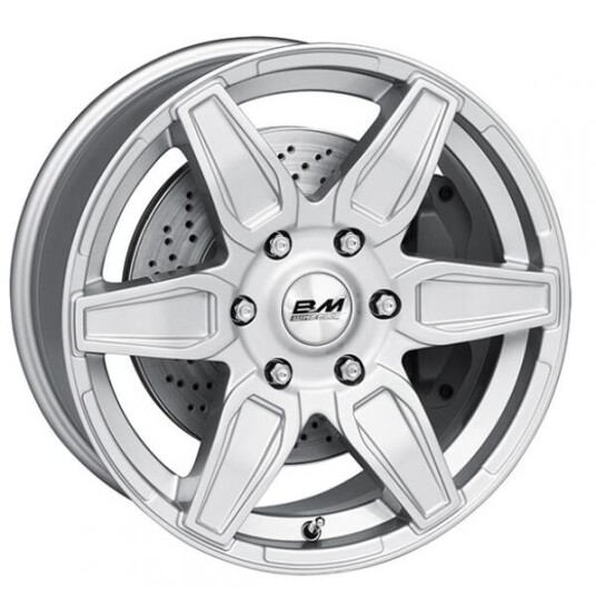 Bm Macho Silver 9x20 6x139.7 ET35 B67.1 Bm Macho Silver 9x20 6x139.7 ET35 B67.1