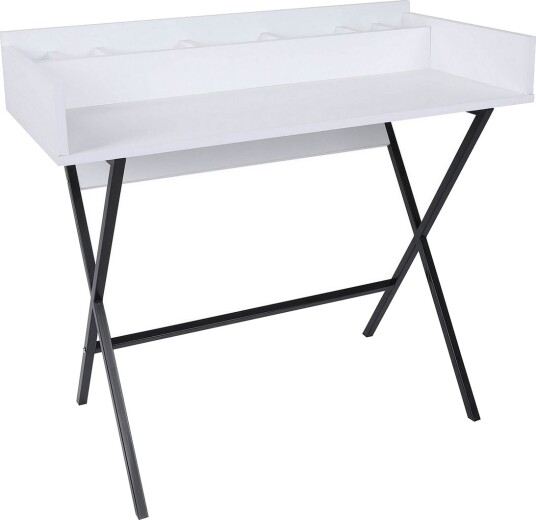 Pyke Sminkbord 100 cm - Hvit/Svart