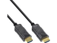 InLine HDMI 8K4K AOC-kabel, svart - 20m InLine HDMI 8K4K AOC-kabel, svart - 20m