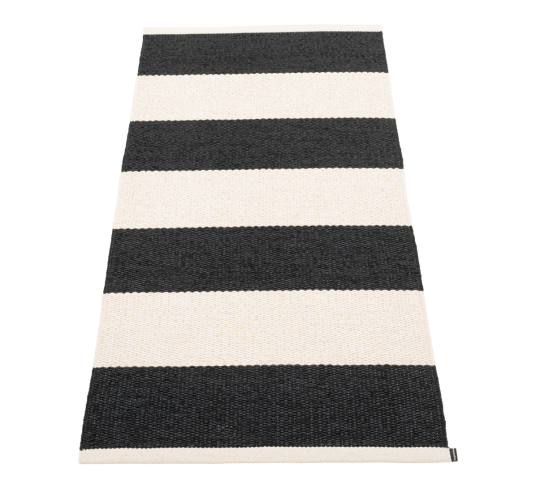 Pappelina Bob matte 70x150 cm sort vanilje