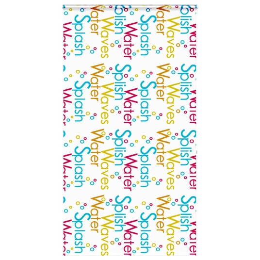 Dusjrullgardin med kassett 140x240 cm Stoffbredde 136 cm Dusjrullgardin med kassett 140x240 cm Stoffbredde 136 cm