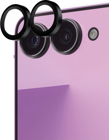 PanzerGlass Hoops kameralinsebeskytter for Samsung Galaxy Z Flip8 / Z Flip7, Svart PanzerGlass Hoops kameralinsebeskytter for Samsung Galaxy Z Flip8 / Z Flip7, Svart