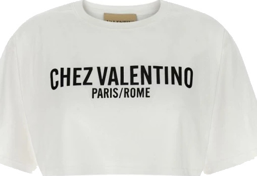Valentino Dame Topper Hvit XS, Valentino Dame Topper Hvit XS,