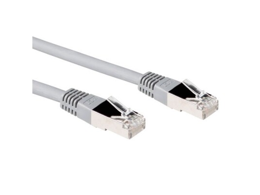 Act Grey 0.5 Meter Lszh U/Utp Cat5e Patch Cable With Rj45 Connectors. Cat5e U/Utp Lszh Grey 0.50M Ib2000 IB2000