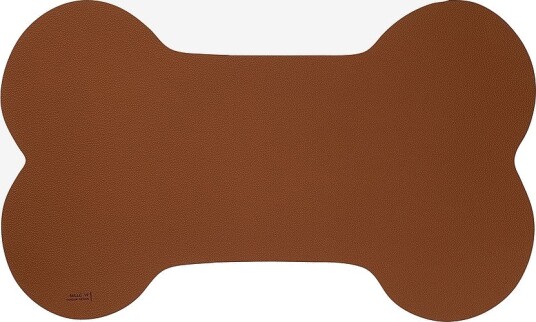MiLLE W NORDISK DESIGN Glassbrikke hund L Brun