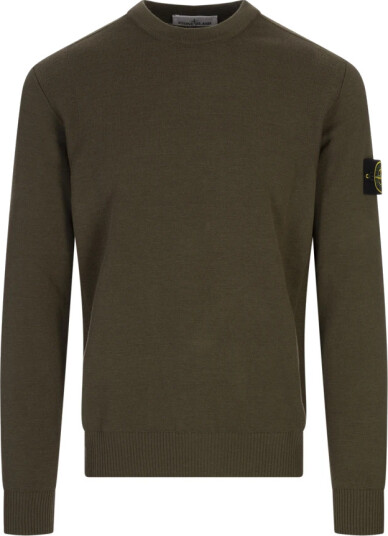 Stone Island Herre Strikkevarer Grønn L,