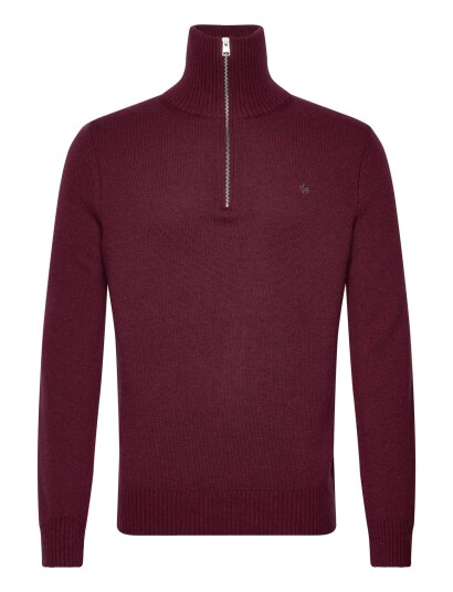 Morris Hertford Half Zip   Red   XXL