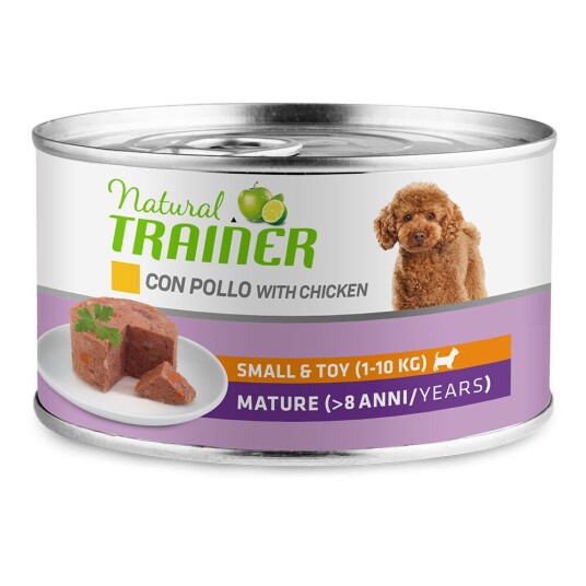 Trainer Natural Dog Natural Trainer Maintenance Våtfôr Til Små Og Leketøysvokste Hunder 6 X 150 G (Kylling)