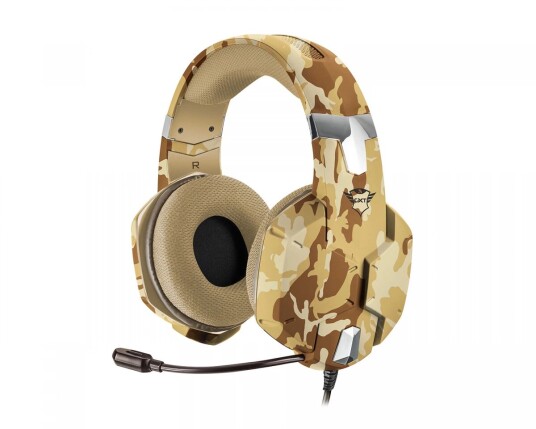 Trust Gxt 322d Gaming Headset Desert Camo