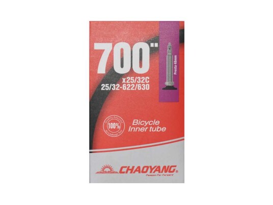 Chaoyang slange 700x25 32c racerventil 48mm