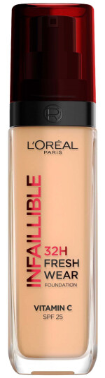 L'Oréal Paris Infaillible 32h Fresh Wear Foundation 200 Golden Sand - Heldekkende, Matt, 30ml L'Oréal Paris Infaillible 32h Fresh Wear Foundation 200 Golden Sand - Heldekkende, Matt, 30ml
