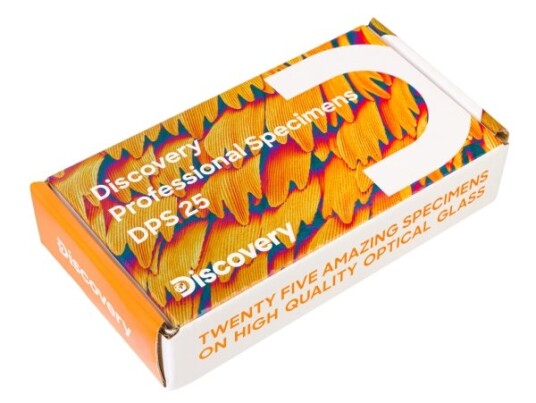 Mikroskop Mikropreparatsett Discovery Prof Dps 25. "Biologi Fugler Etc."