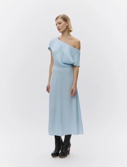 Day Birger et Mikkelsen Mara Matte Crepe Blue 36 Day Birger et Mikkelsen Mara Matte Crepe Blue 36
