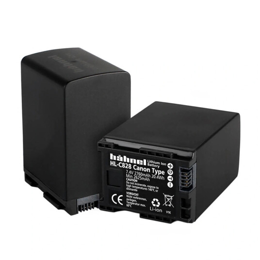 Hähnel batteri Canon HL-C828 Erstatning for Canon BP-827 / BP-828 Hähnel batteri Canon HL-C828 Erstatning for Canon BP-827 / BP-828