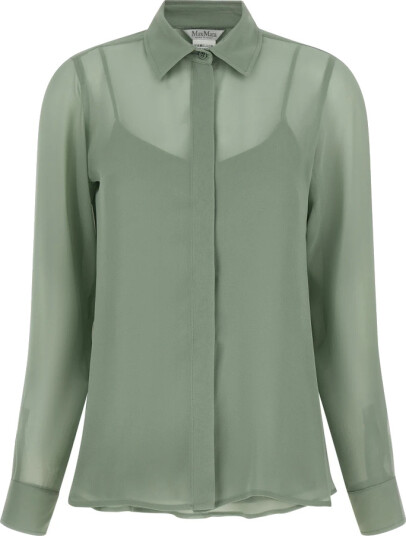 Max Mara Dame Bluser & Skjorter Grønn M,