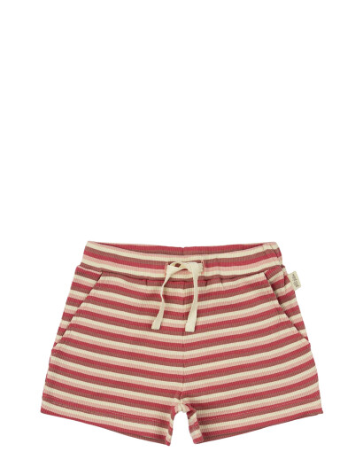 Petit Piao Shorts Modal Multi Striped Red 68